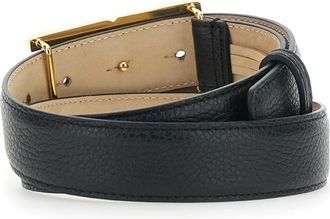Elisabetta Franchi Womens Belt Ct88s62e2110 Black Leather