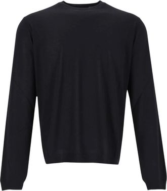 Giorgio Armani Prendas de punto - Knitwear - Hombre - Azul - 2XL