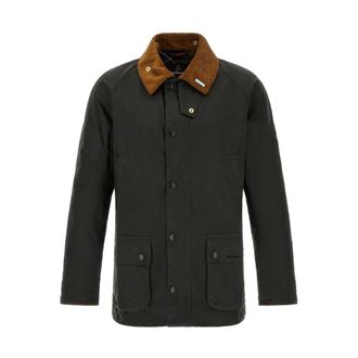 Barbour Jassen, Heren, Groen, M, Katoen, Ashby Waxed Jacket