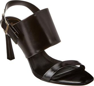 Roger Vivier Trompette Leather Sandal