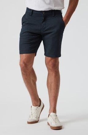 34 Heritage Arizona CoolMax Slim Fit Chino Shorts in Navy Coolmax at Nordstrom Rack, Size 40
