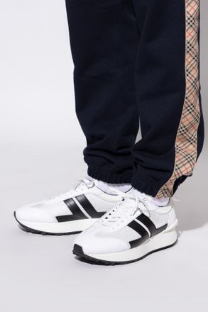 Lanvin Bumper Sports Shoes, Mens, White