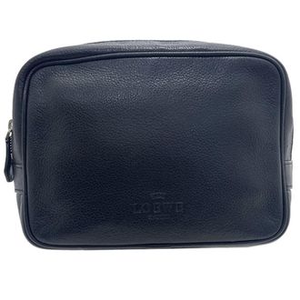 Loewe Black Leather Pouch (Pre-Owned)