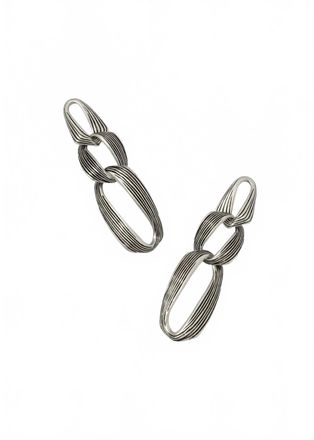 Kendra Scott Womens Kira Statement Earrings In Vintage Silver