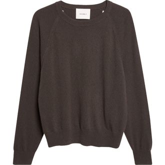 Lisa Yang Cambrie Raglan Sleeve Cashmere Sweater in Dark Fern at Nordstrom, Size 2