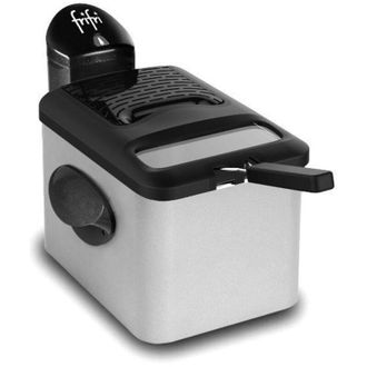 FriFri Frifri - friggitrice semiprofessionale 3,5l 3200w nera / grigia - f1905duo