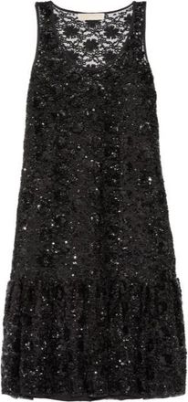 Michael Kors Michael Micahel Kors embellished black tulle mini dress Size XS
