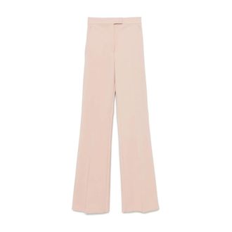 Max Mara Dames, Broeken, Roze, Maat: 2XS Jersey