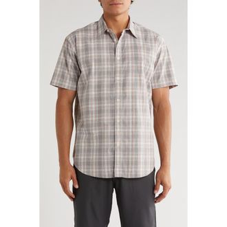 Coastaoro Yarn Dye Cotton Button-Up Shirt in Mardre Grey at Nordstrom Rack, Size Xx-Large