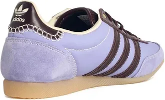 adidas Suede-Blocked Leather Sneaker - Purple