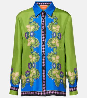La DoubleJ Boy printed silk shirt