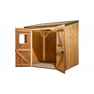 Foresta Caseta De Jard&iacute;n De Madera De 186x232 Cm Con Sistema Fotovoltaico De 1kw - Paredes De 19 Mm - 2 Paneles Fotovoltaicos - Lb1923.02th Foresta