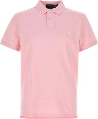 Polo Ralph Lauren Piqu&eacute; Polo Shirt - Heren - Polos - Roze - XL - Katoen - Tops