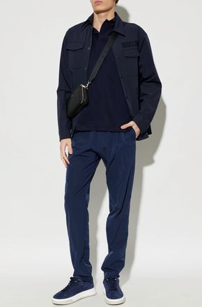 Paul & Shark Cotton Polo, Mens, Navy Blue