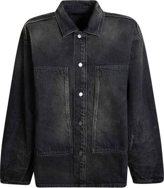 Haikure Legacy Shirt - Dames - Spijkerjassen - Zwart - XS - Jassen