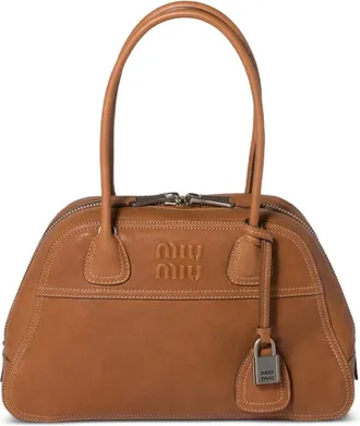 Miu Miu Vivant Nappa Leather Bag