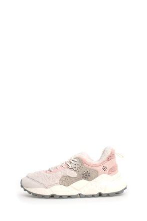 Flower Mountain Womens Kotetsu Suede Sneakers In Cream Pink