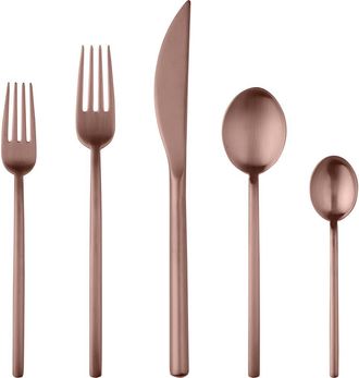 Mepra Due Flatware Set - 5 Pieces in Ice Bronze at Nordstrom
