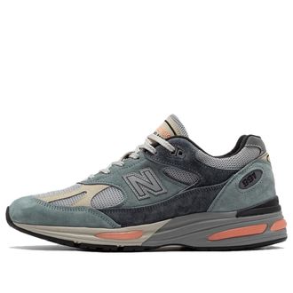 New Balance 991v2 Made in UK Silver Blue U991SG2