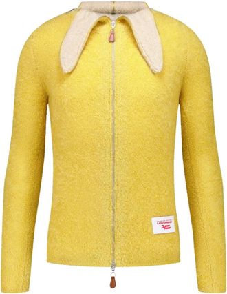 Charles Jeffrey Loverboy zip-up sweater - Yellow