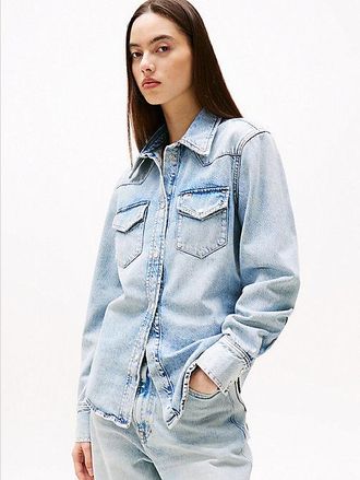 Tommy Hilfiger Regular Fit Western Denim Shirt