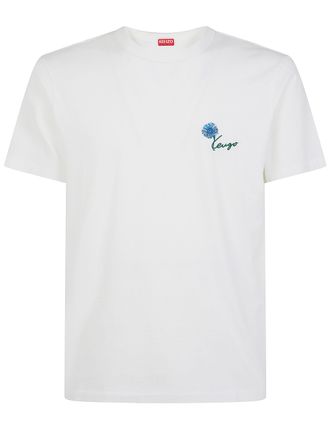 Kenzo T-Shirt Slim Gots Kenzo Tulip