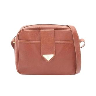 Saint Laurent Pre-owned Cross Body Bags, female, Brown, Size: ONE SIZE Pre-owned Vintage Shoulder Bag