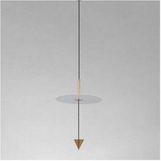 Trade Shop Trade Shop Traesio - Trade Shop - Lampada 12w Luz Led 6500k Disco Bianco &oslash;23cm Cono Oro 33023