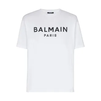 Balmain Logo-print Cotton T-shirt