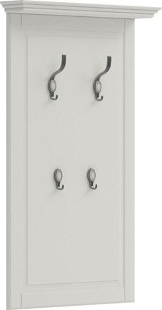 HOME AFFAIRE Garderobenpaneel »Evergreen« 4 Haken, (H/B/T): 108,8/70/12,5cm, hochwertig UV lackiert