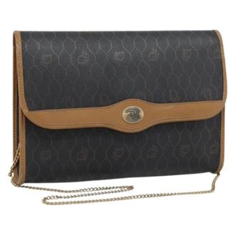 Dior Pre-owned Vintage Schoudertas - Dames - Pre-owned - Zwart - Maat: ONE Size Leer