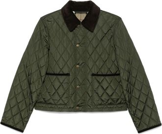 Burberry Giacca trapuntata - Verde