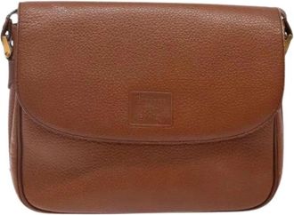 Burberry Pre-owned Cross Body Bags, female, Brown, Size: ONE SIZE Pre-owned Vintage Shoulder Bag