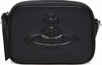 Vivienne Westwood Black Leather Anna Camera Bag