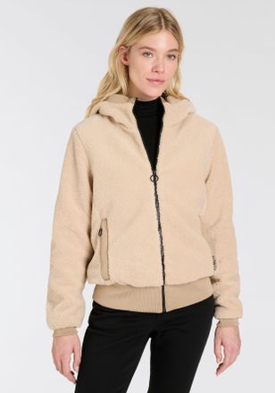 F.lli Campagnolo Fleecejacke CMP, Damen, Gr. 38, beige (natur), Fleece, Obermaterial: 100% Polyamid. Futter: 100% Polyamid. Wattierung: 100% Polyester, unifarben, ange