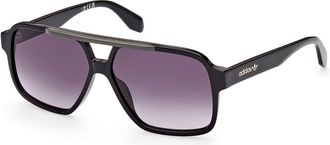 adidas OR0066 01B Mens Sunglasses Black Size 59