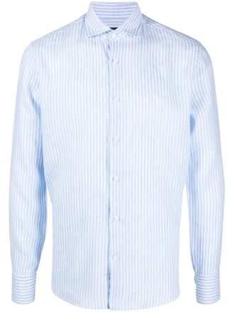 Deperlu Camicia a righe - Blu