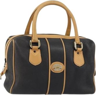 Gucci Pre-owned Handbags, female, Black, Size: ONE SIZE Pre-owned Leather Handbag