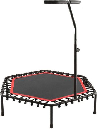 Trade Shop Trade Shop - Trampolino Tappeto Molle Elastico 150kg Con Maniglia Di Sicurezza Fitness Sport