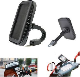 Trade Shop Trade Shop - Porta Cellulare Supporto Bici Moto Custodia Impermeabile Smartphone 5 6
