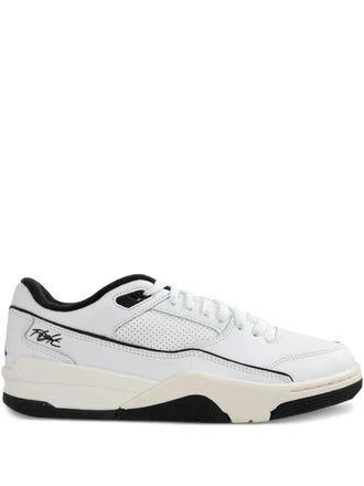 Nike Jordan Flight Court sneakers - men - Polyurethane/Fabric/Calf Leather/Fabric/Rubber - 10.5 - White
