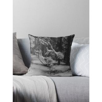 OEM Funda De Almohada/coj&iacute;n/sof&aacute; Aivo Con Estampado De Copos De Nieve (doble Cara)