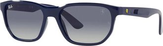 Ray-Ban unisex, Accessoires, Blauw, Maat: 57 MM Nylon