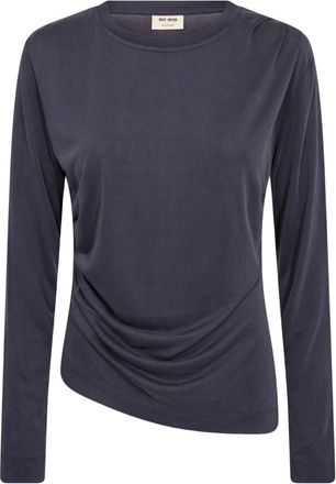 Mos Mosh Top de Manga Larga - Tops - Mujer - Azul - S