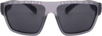 adidas Mens Grey Rectangular Sunglasses SP0008-91Q-2