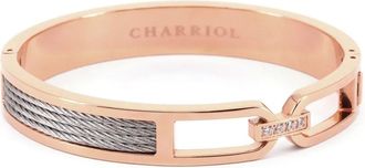 Charriol Bracciale rigido Buzio - Rosa