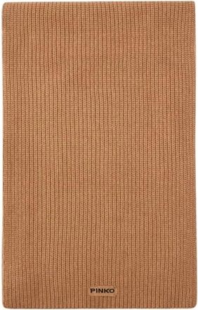 Pinko Sjaal - Dames - Wintersjaals - Beige - ONE Size - Wol - Accessoires