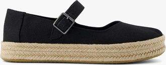 Toms Womens TOMS CAROLINA MARY JANE Womens Comfort Sandals Black - Size: 6