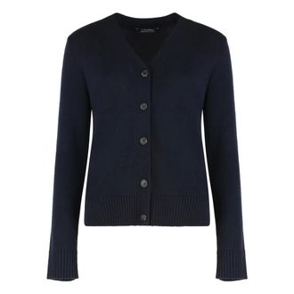 Max Mara Truien & Vesten, Dames, Blauw, M, Wol, Apollo Wollen Vest