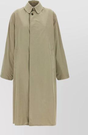 Maison Margiela single-breasted trench coat with side pockets